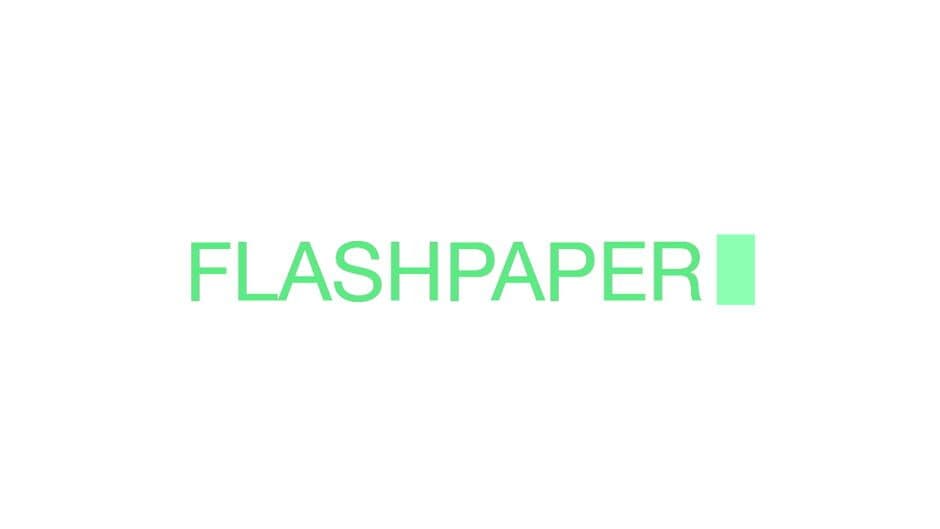 Flashpaper banner