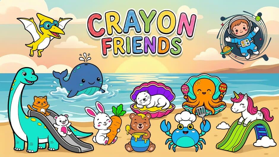 Crayon Friends banner