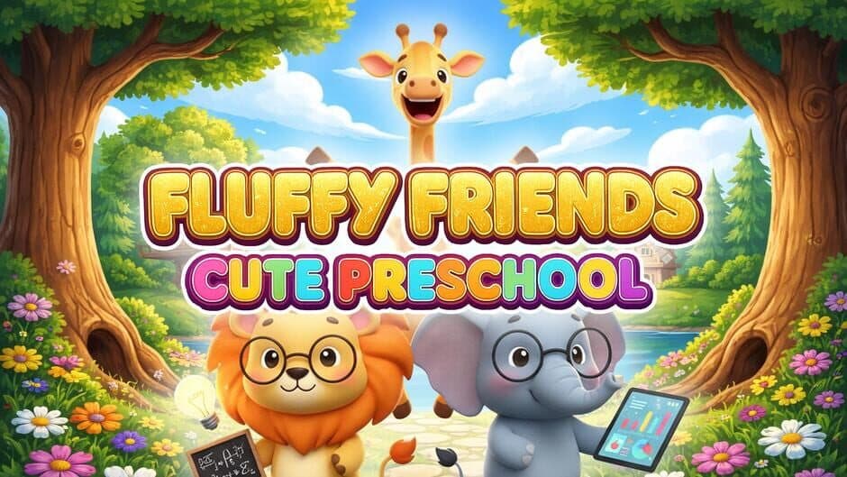 Fluffy Friends: Cute Preschool banner