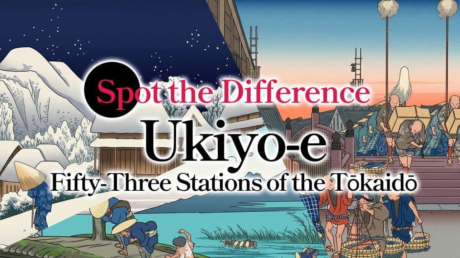 Spot the Difference Ukiyo-e: Fifty-Three Stations of the Toukaidou banner
