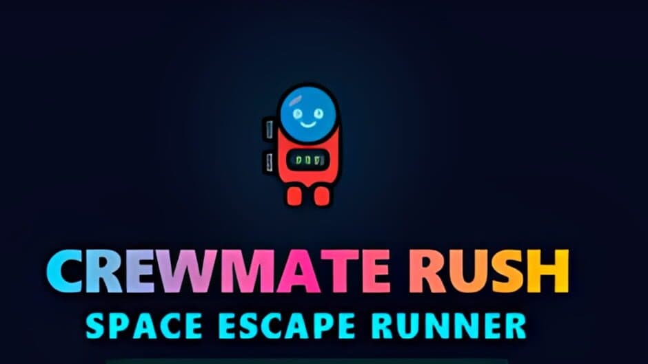 Crewmate Rush Space Escape Runner banner