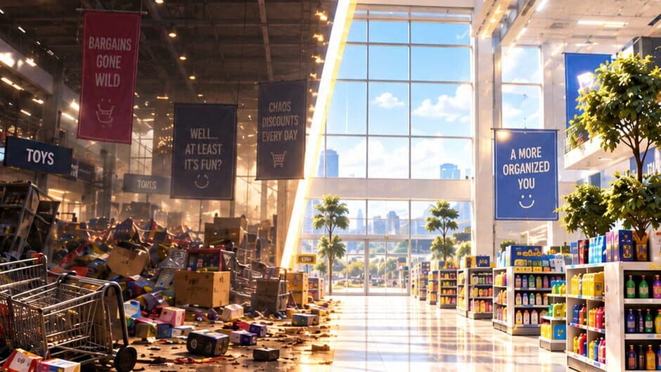 Megastore Chaos banner