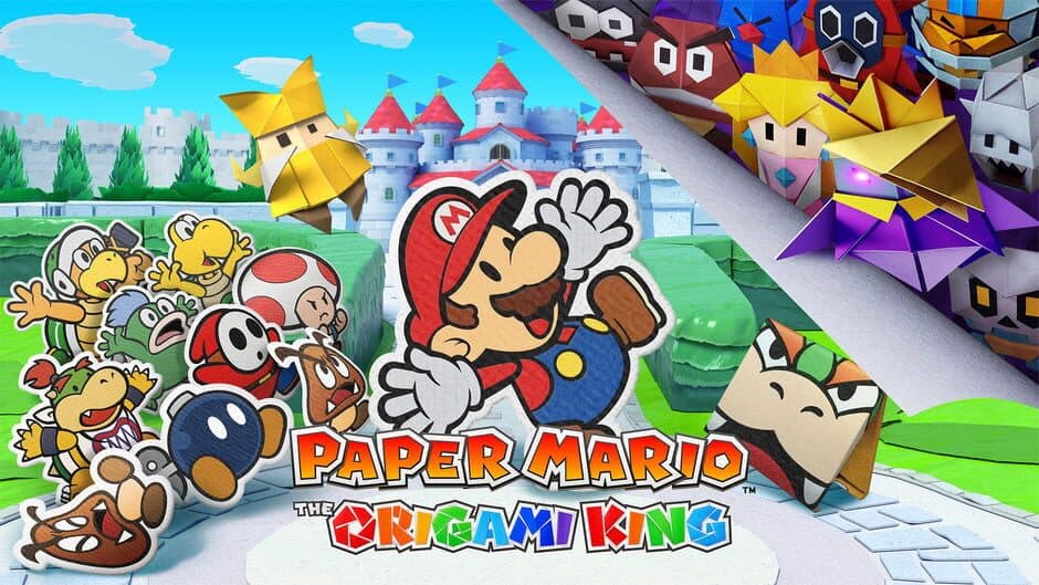 Paper Mario: The Origami King banner