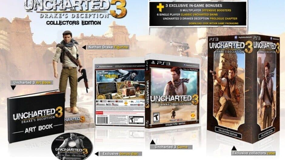 Uncharted 3: Drake's Deception - Collector's Edition banner