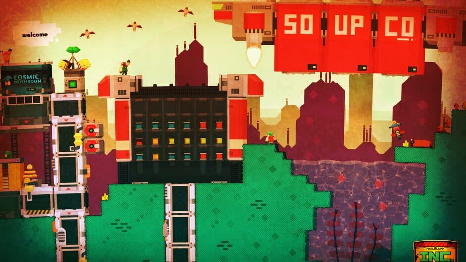 PixelJunk Nom Nom Galaxy banner