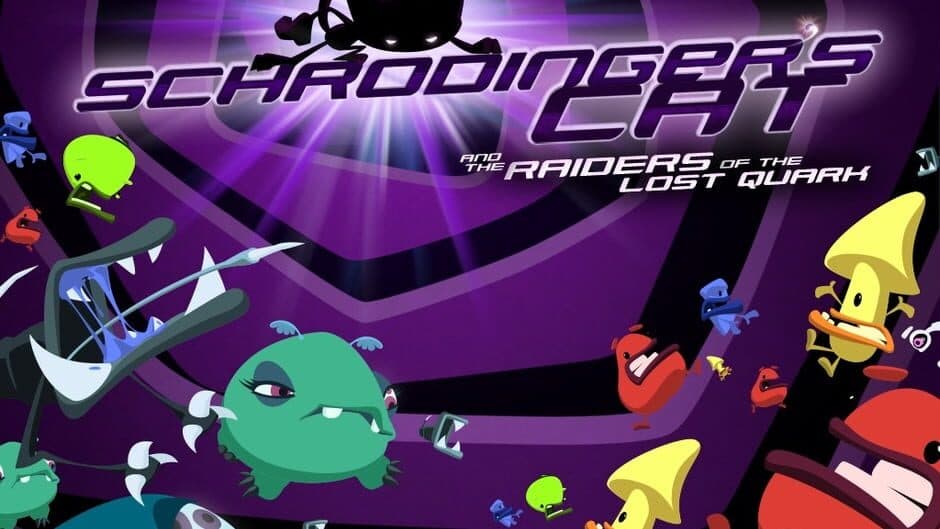 Schrödinger's Cat and the Raiders of the Lost Quark banner