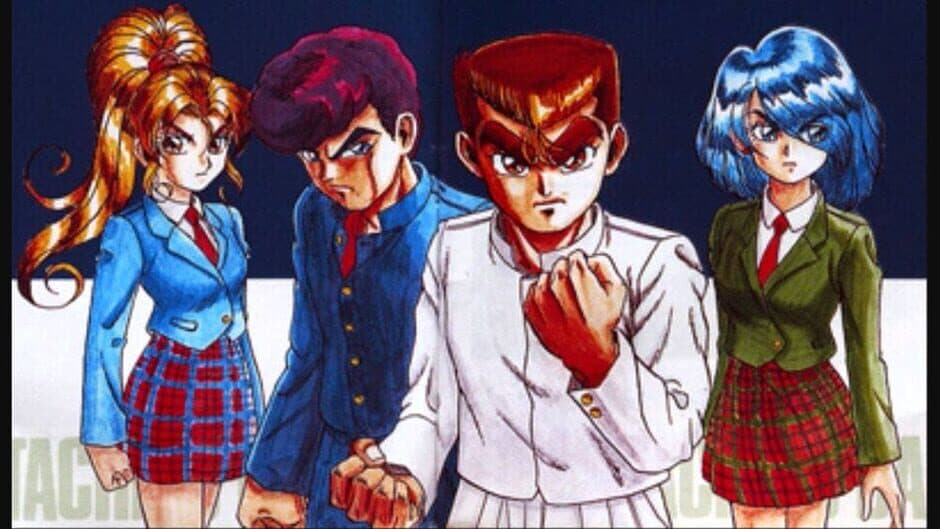 Shin Nekketsu Kouha Kunio-kun: Kunio-tachi no Banka banner