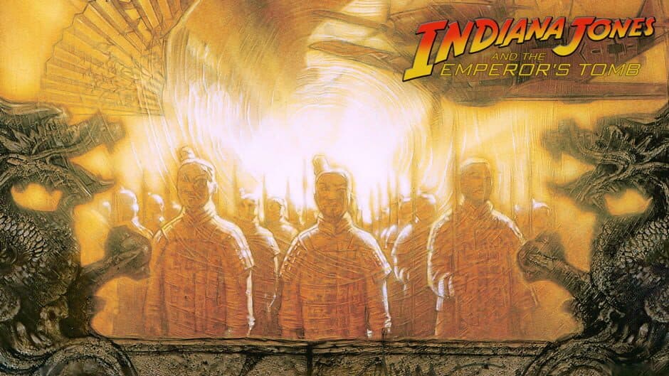 Indiana Jones and the Emperor's Tomb banner