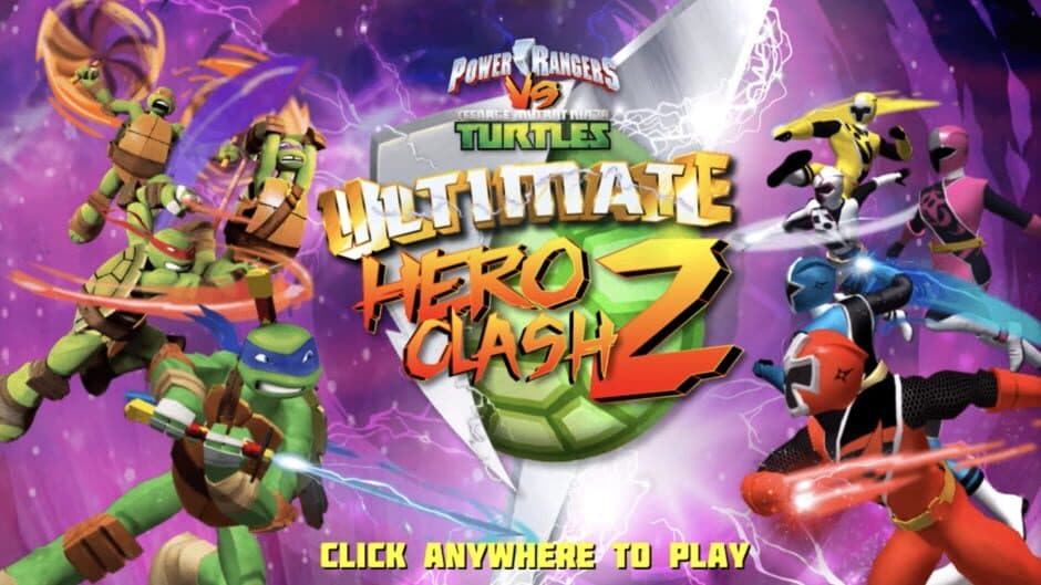 Power Rangers vs Teenage Mutant Ninja Turtles: Ultimate Hero Clash 2 banner