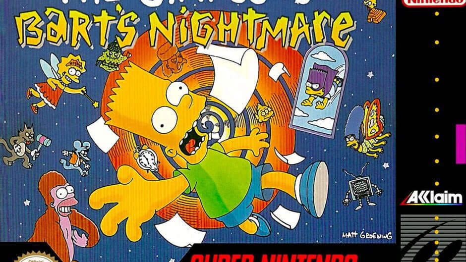 The Simpsons: Bart's Nightmare banner