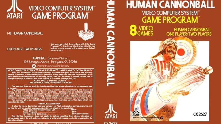 Human Cannonball banner