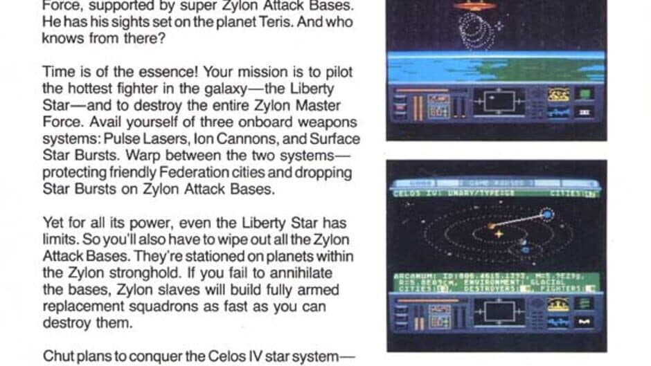 Star Raiders II banner