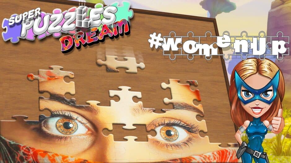 #womenUp, Super Puzzles Dream banner
