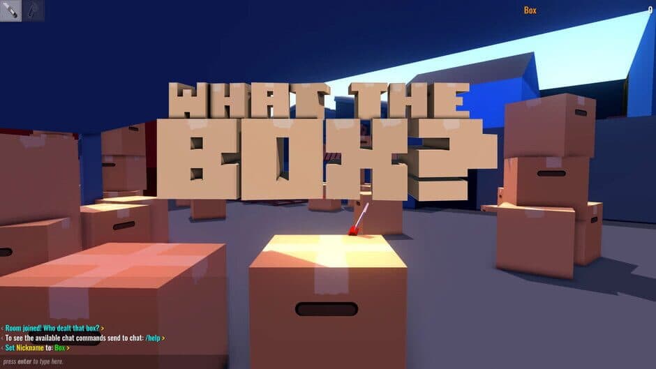 What the Box? banner