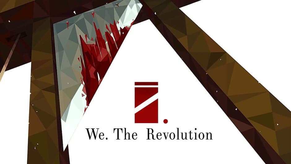 We. The Revolution banner