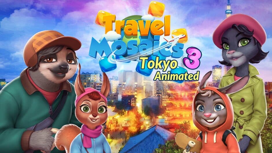 Travel Mosaics 3: Tokyo Animated banner