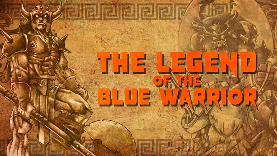 The Legend of The Blue Warrior banner
