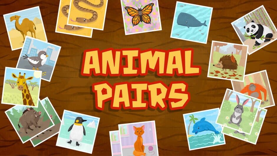 Animal Pairs: Matching & Concentration Game for Toddlers & Kids banner