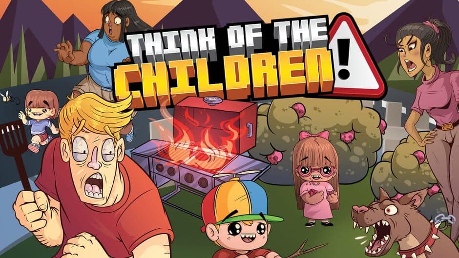 Think of the Children banner