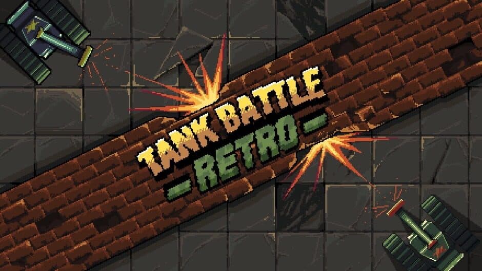Tank Battle Retro banner