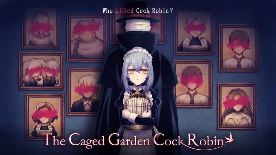 Caged Garden Cock Robin banner