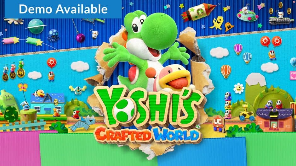 Yoshi's Crafted World banner