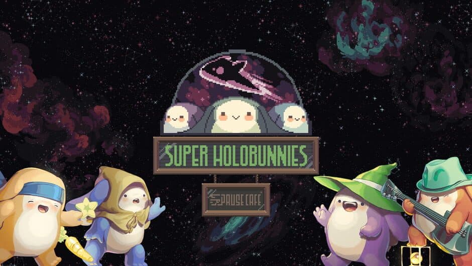 Super Holobunnies: Pause Café banner