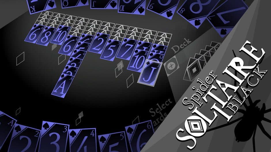 Spider Solitaire Black banner