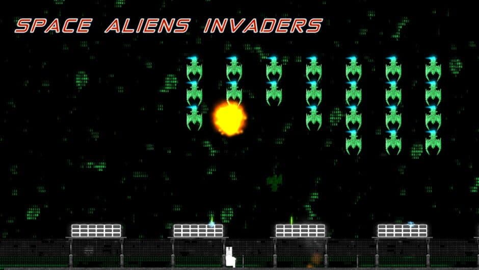 Space Aliens Invaders banner