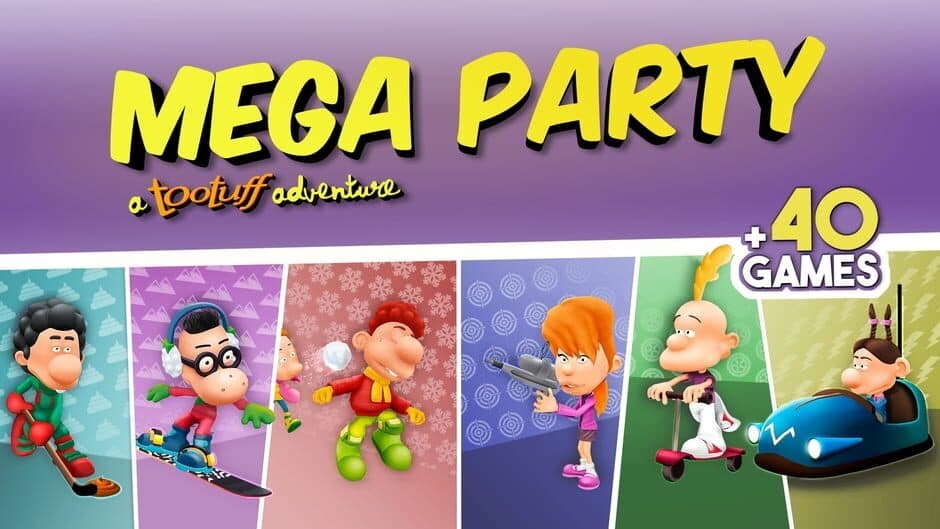Mega Party a Tootuff Adventure banner
