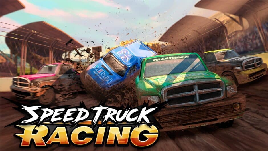 Speed Truck Racing banner