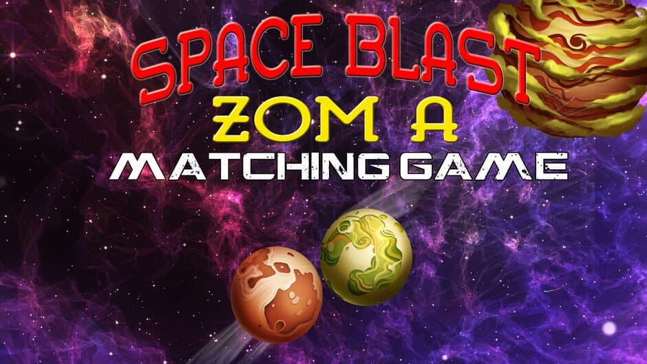 Space Blast Zom A Matching Game banner