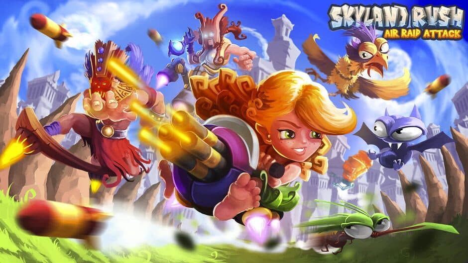 Skyland Rush: Air Raid Attack banner