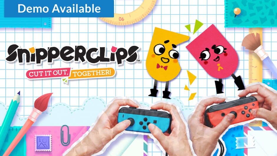Snipperclips: Cut It Out, Together! banner