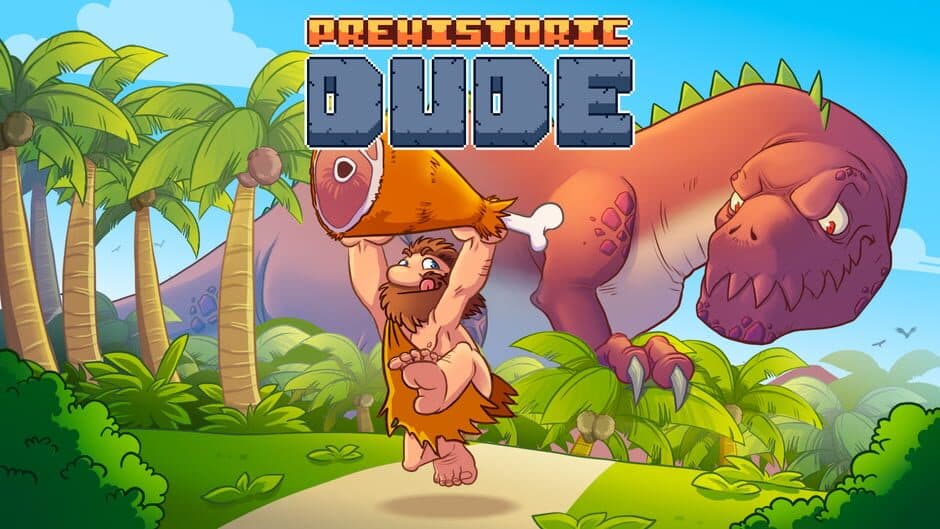 Prehistoric Dude banner