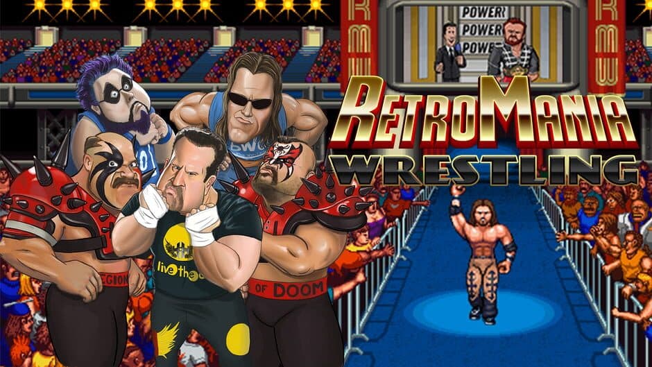 RetroMania Wrestling banner