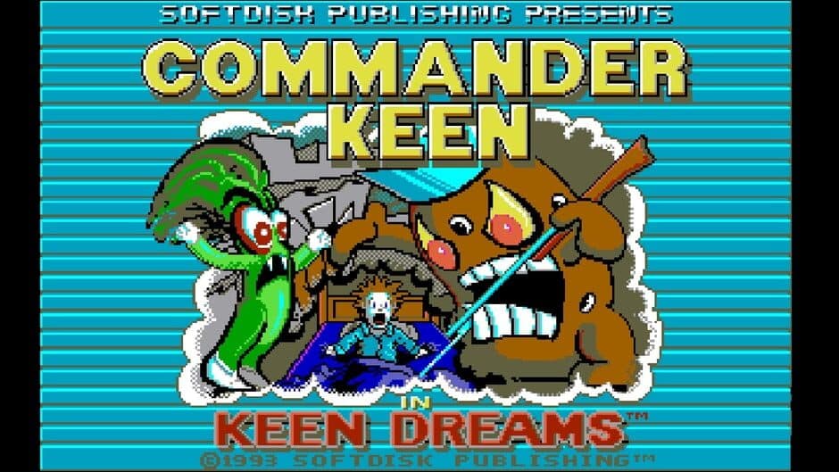 Commander Keen in Keen Dreams banner