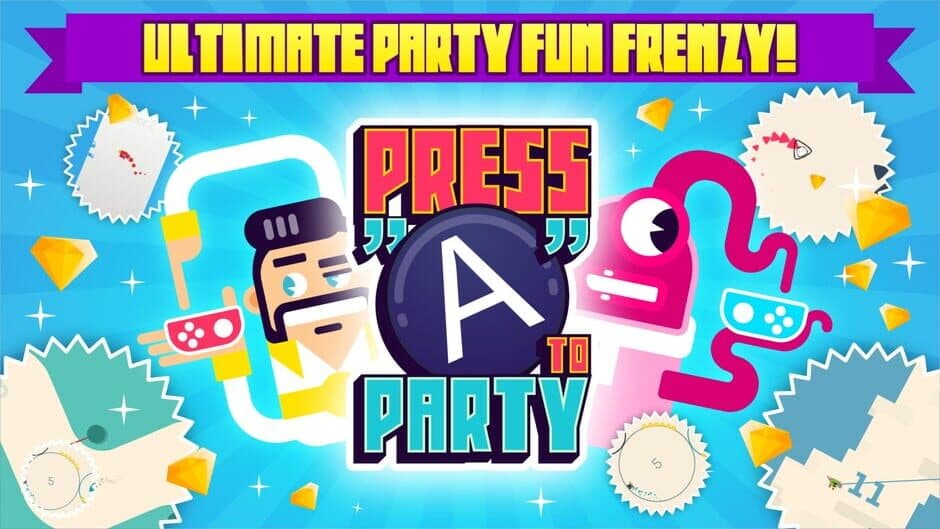 Press “A” to Party banner