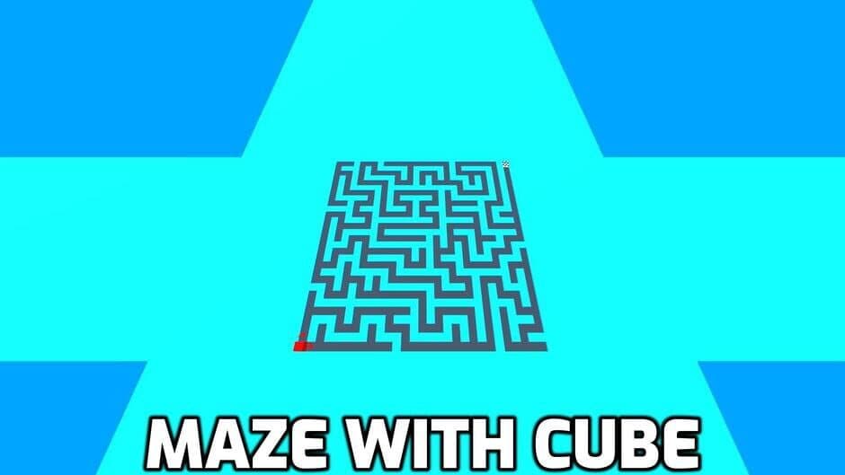 Maze with Cube banner