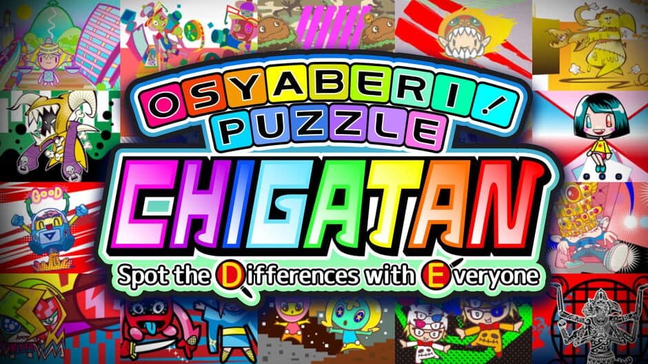 Osyaberi! Puzzle Chigatan: Spot the Differences with Everyone banner