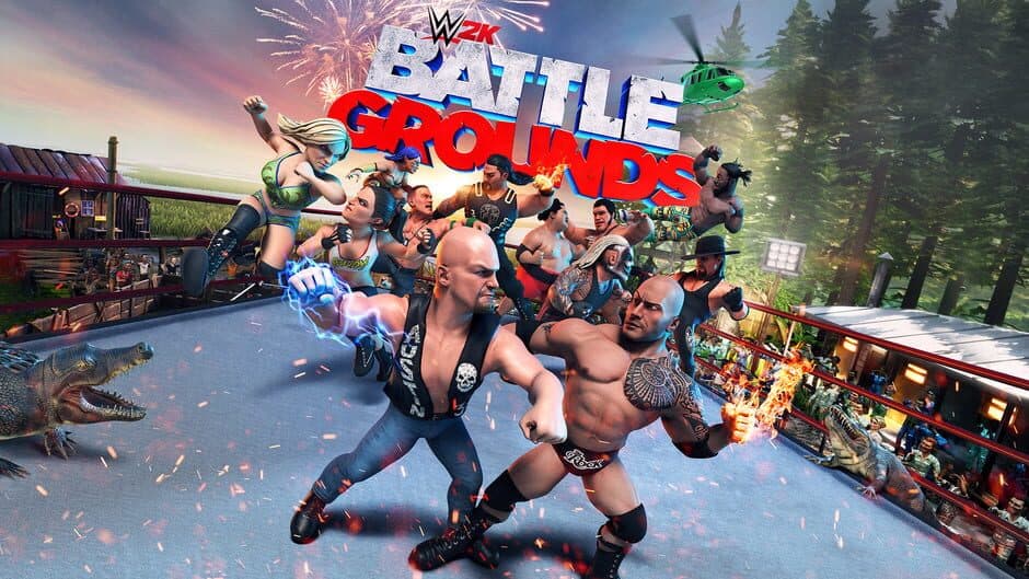 WWE 2K Battlegrounds banner