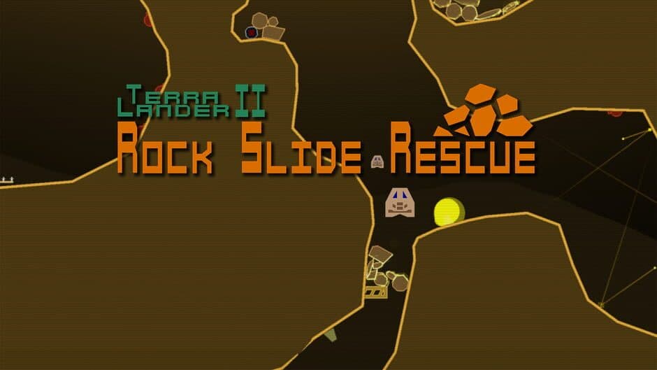 Terra Lander II: Rockslide Rescue banner