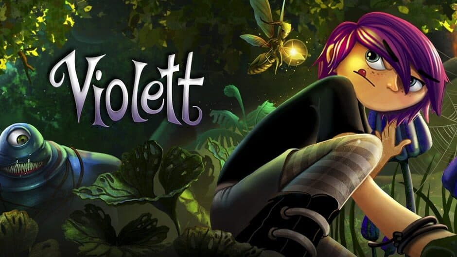 Violett banner