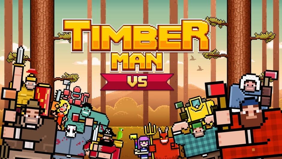 Timberman VS banner