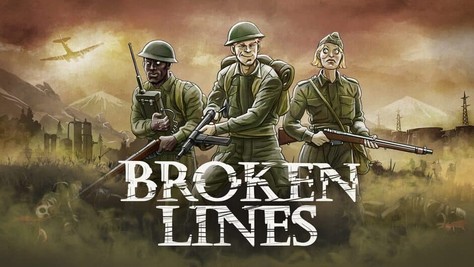 Broken Lines banner