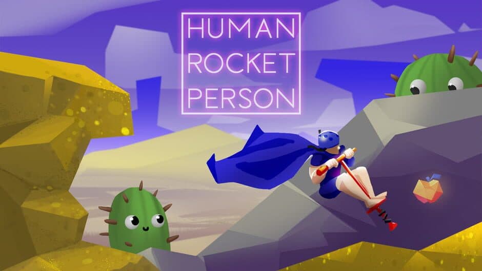 Human Rocket Person banner