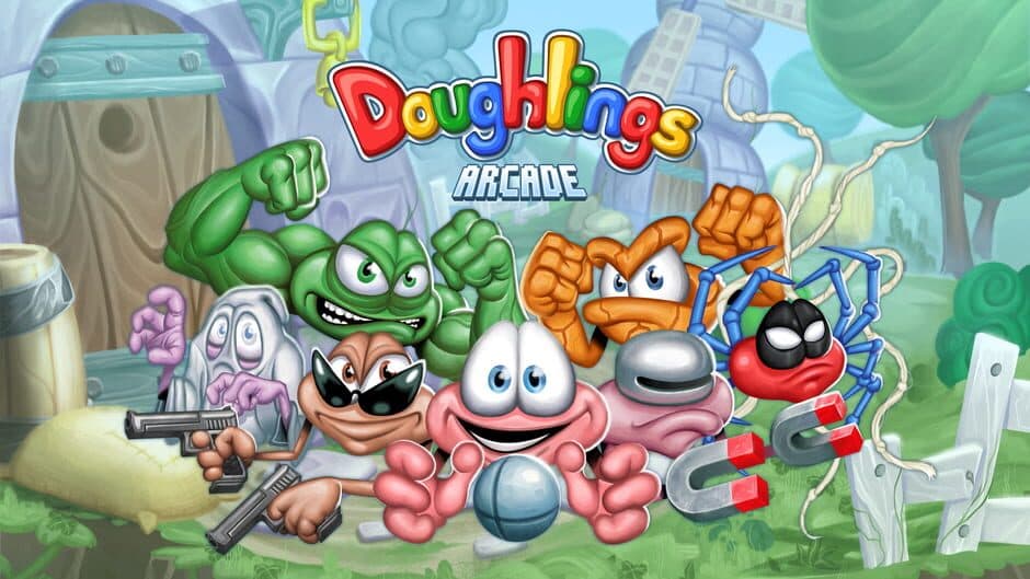 Doughlings: Arcade banner