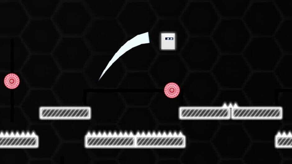 Gray platformer banner