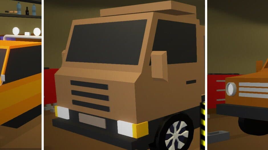 Cargo Transportation: Low Poly banner
