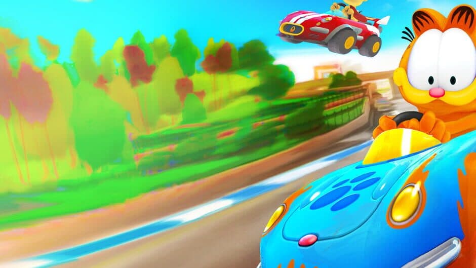 Garfield Kart banner
